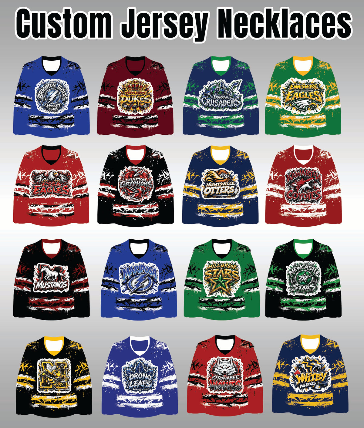 Jersey Necklaces (Tournaments)