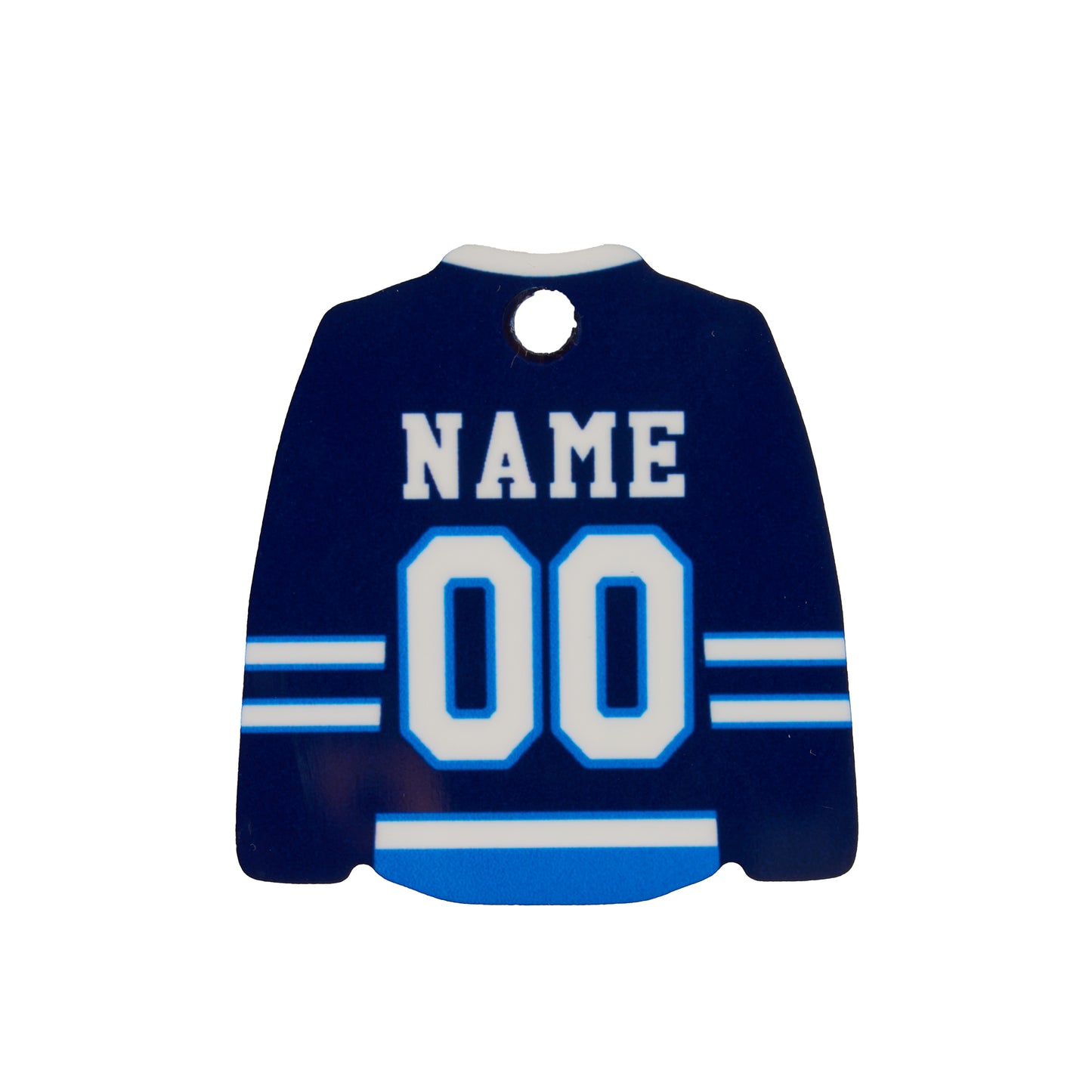 Custom Hockey Jersey Necklaces