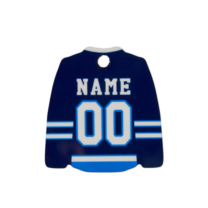 Custom Hockey Jersey Necklaces