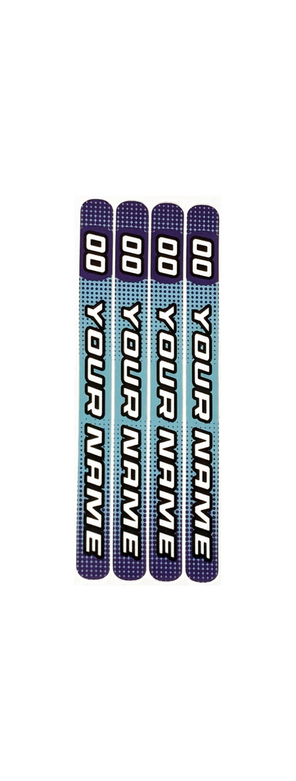 Custom Hockey Stick Labels – Set of 4