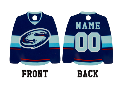 Custom Hockey Jersey Necklaces