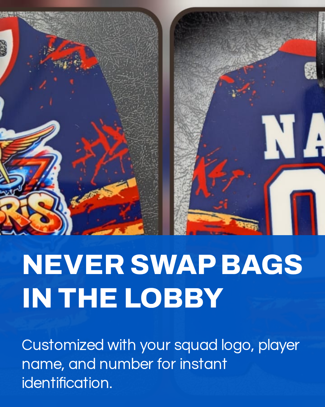 Hockey Luggage Tags (Tournaments)